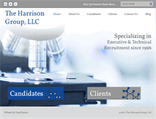 Tablet Screenshot of harrisongroup.com